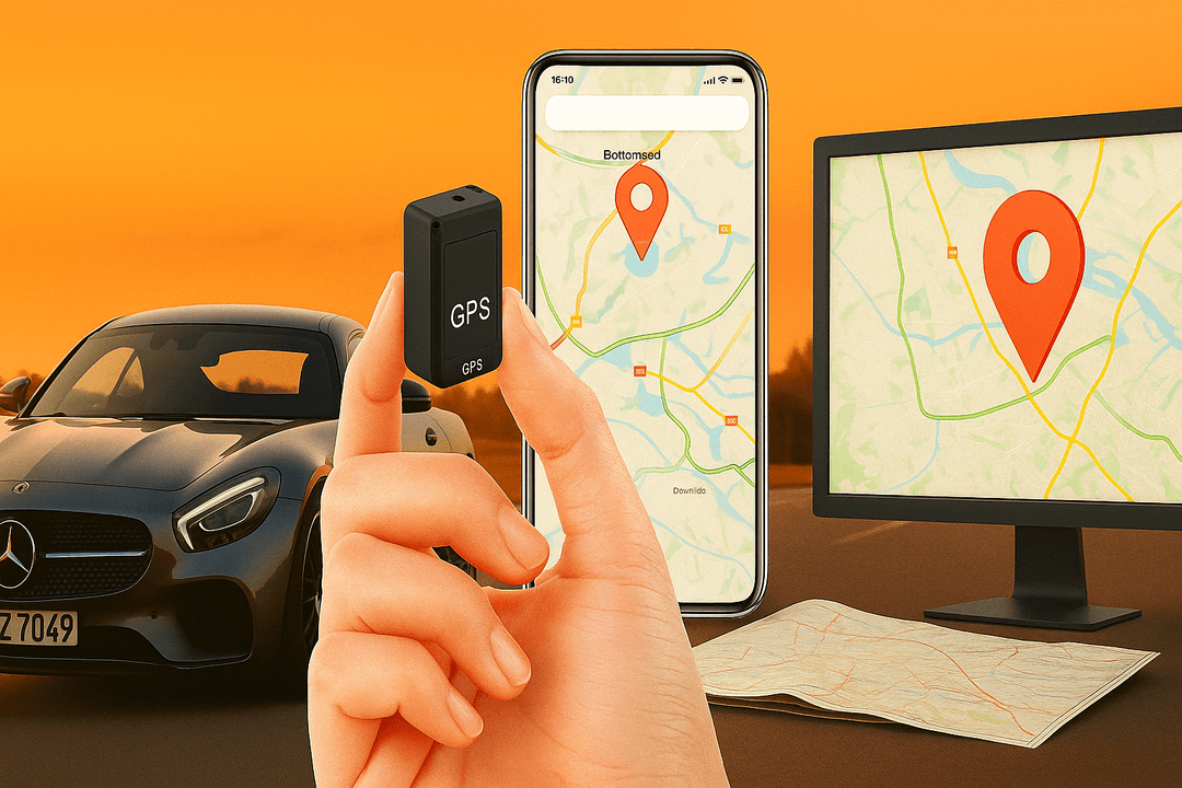 Vehicle tracker illustration
