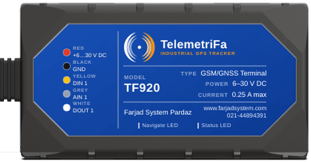ردیاب خودرو مدل TelemetriFa 920